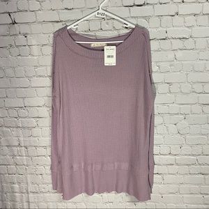 FREE PEOPLE | Northshore Thermal Knit Tunic Top